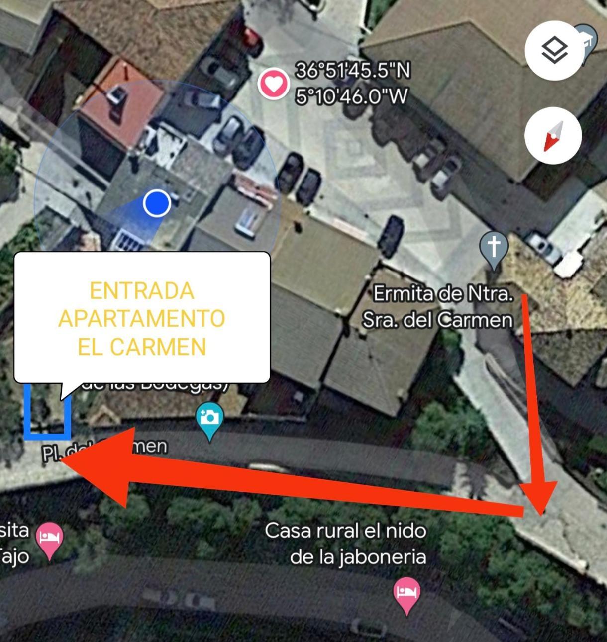 Apartamento El Carmen Setenil De Las Bodegas Esterno foto